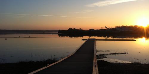 Baie de Kerogan &agrave; mar&eacute;e montante