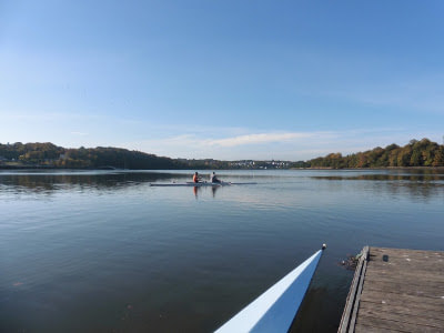 (Photo&nbsp;: Deux de couple devant l'île aux rats.)